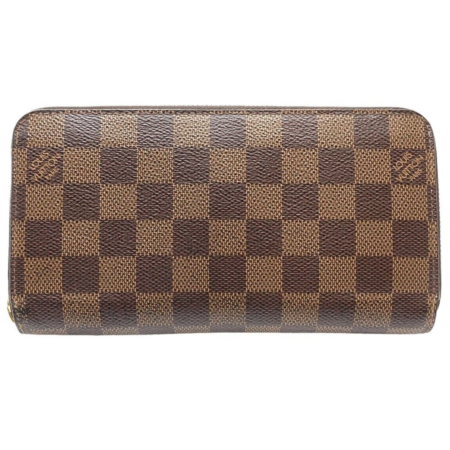 Louis Vuitton Damier Damier Canvas Ebene Galle Canvas Long Wallet (Bi-Fold)