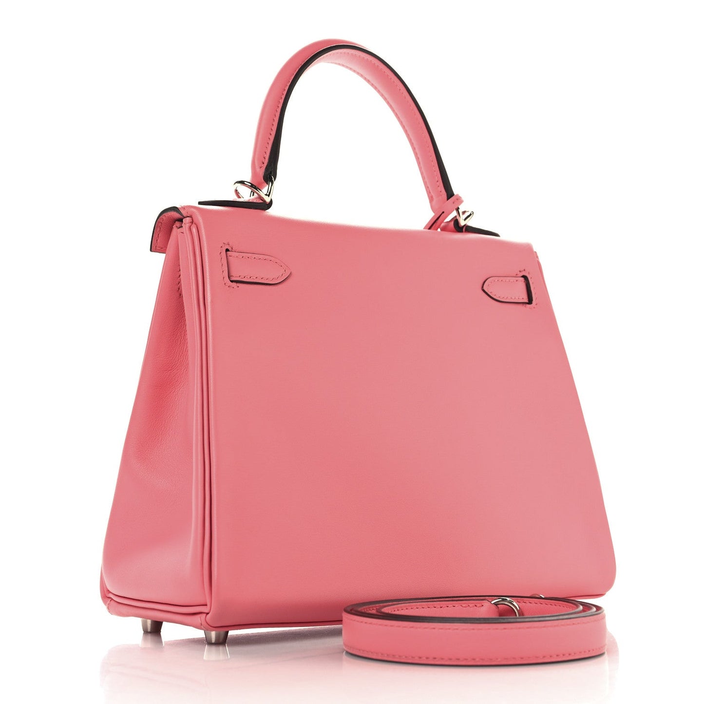 Hermes Swift Kelly Retourne 25 Rose Azalee