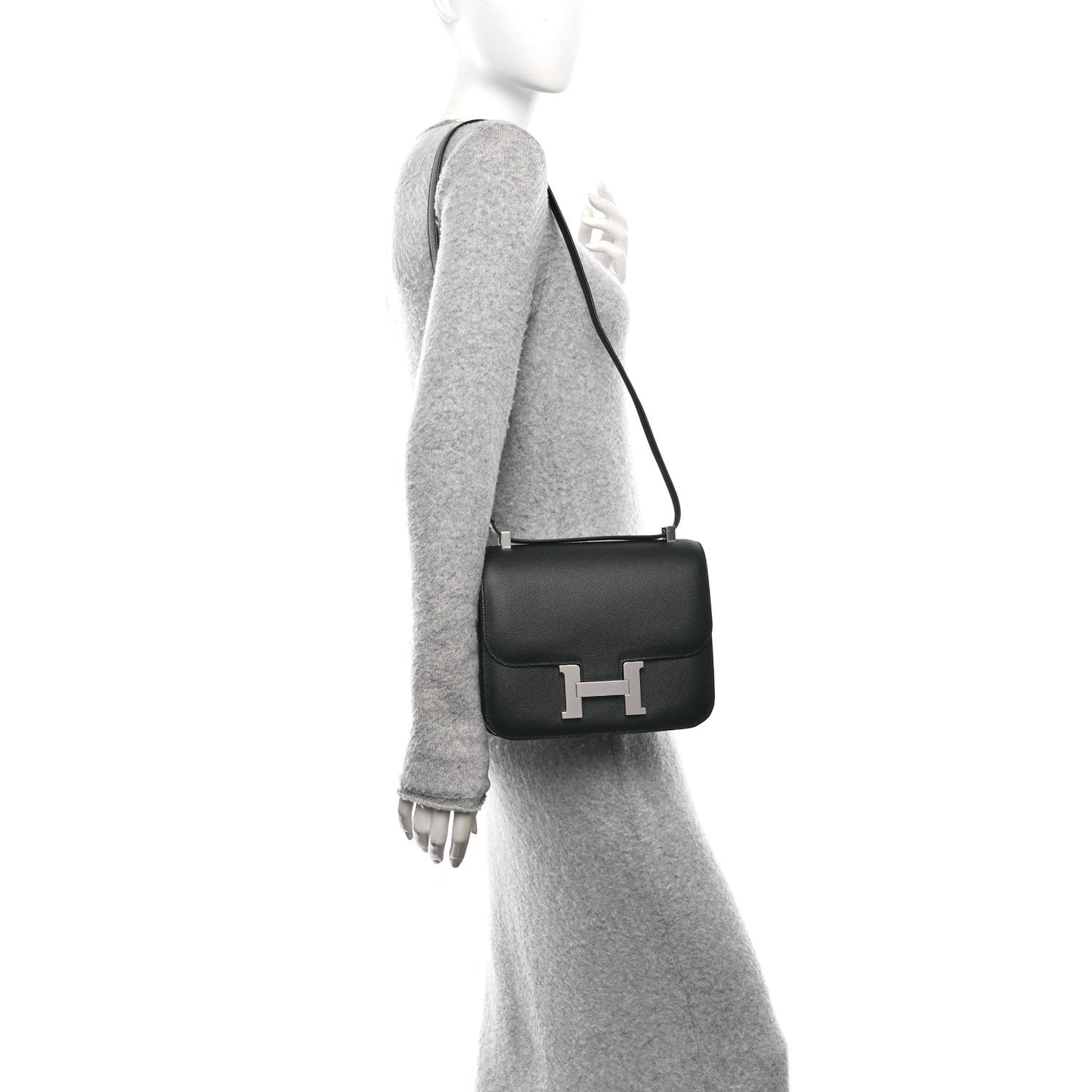 Hermes Epsom Constance 24 Black