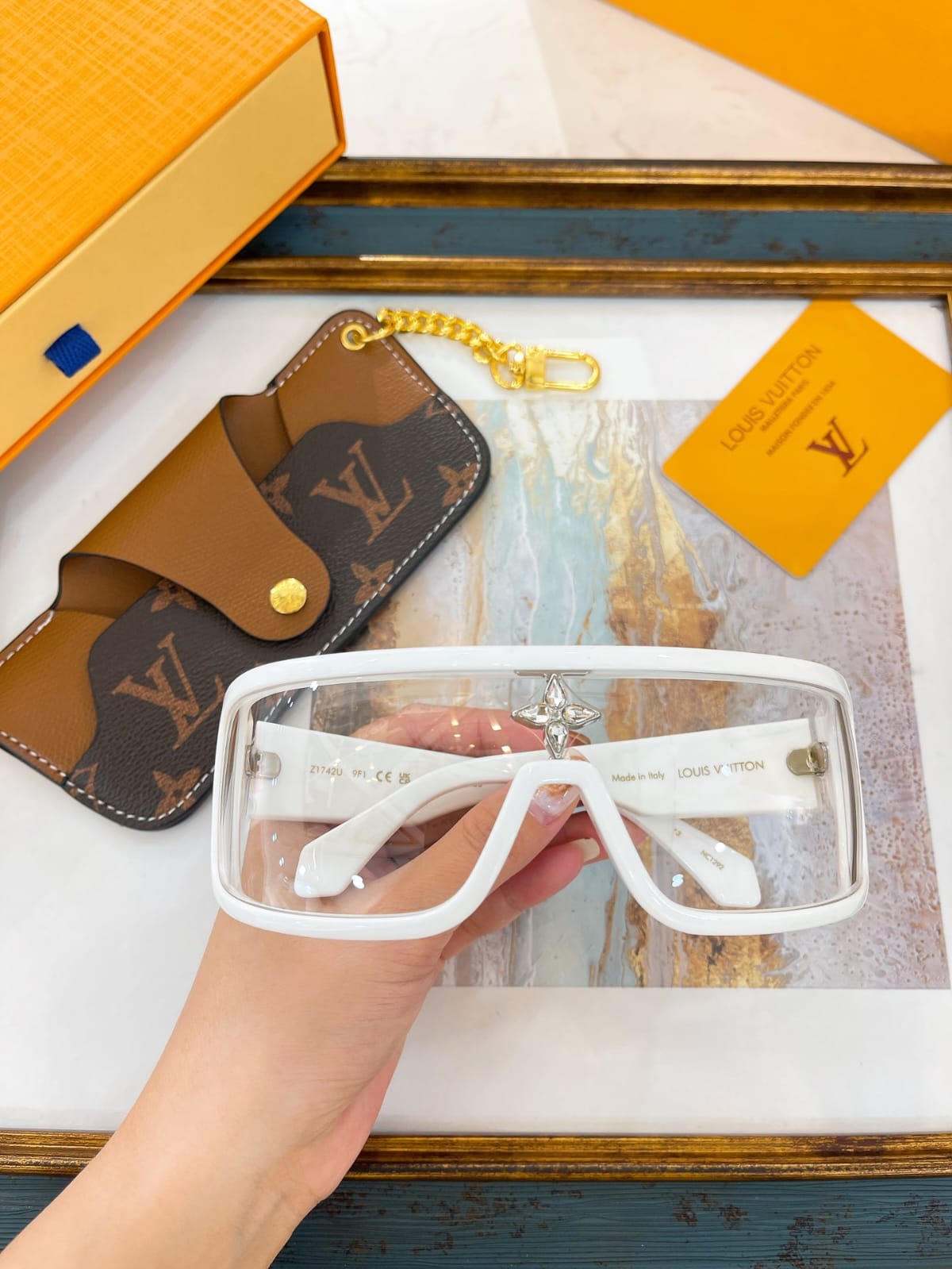 Louis Vuitton Cy  Sport Mask Sunglasses