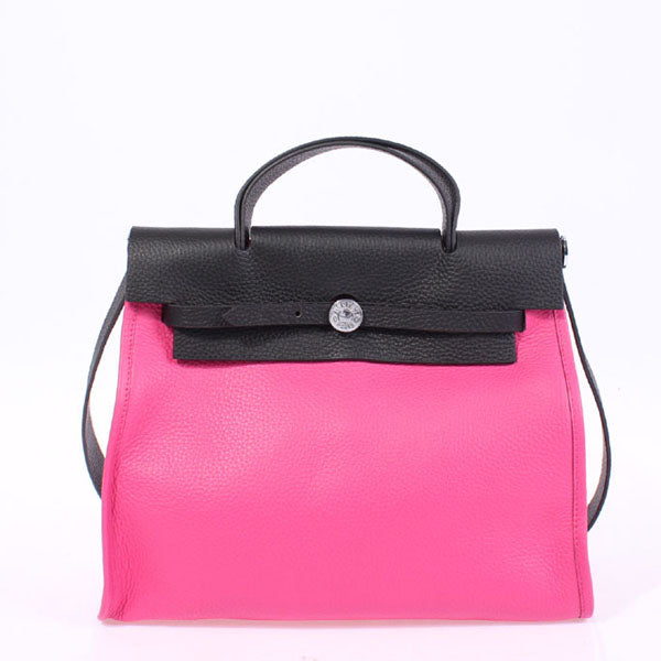 Luxury Hermes Herbag H1090 Ladies 2way Cow Leather