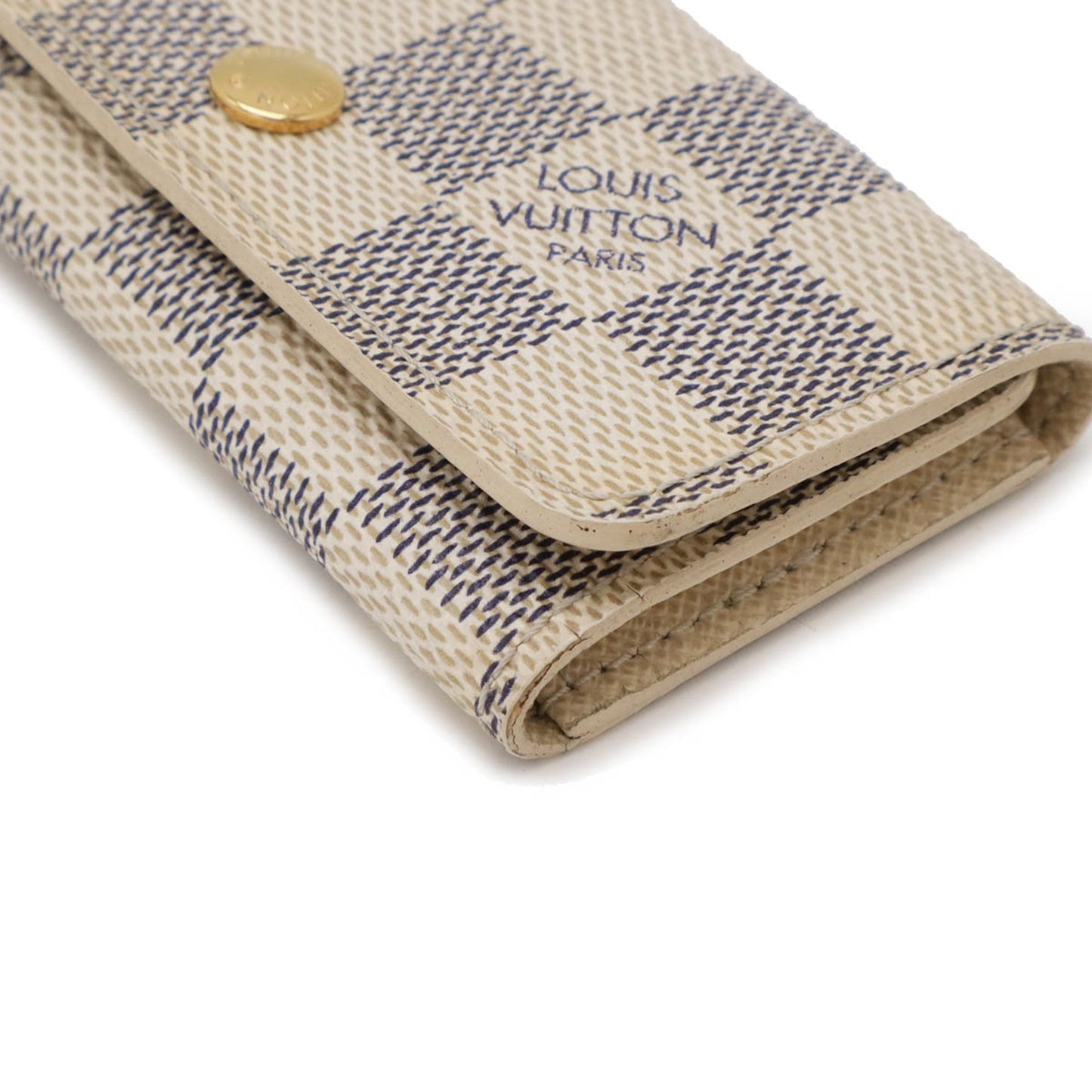 Louis Vuitton Damier Azur Pvc Keycase