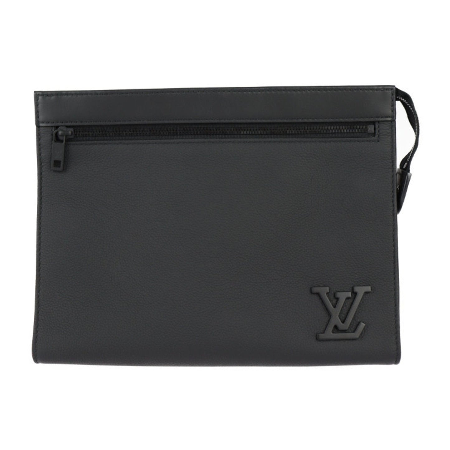 Louis Vuitton  Leather Clutch Bag Handbag Shoulder Bag