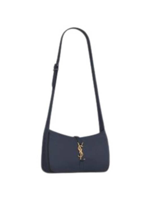 Luxury Saint Laurent Trending 2025 5 A 7 Regenerated Nylon Shoulder Bag Navy