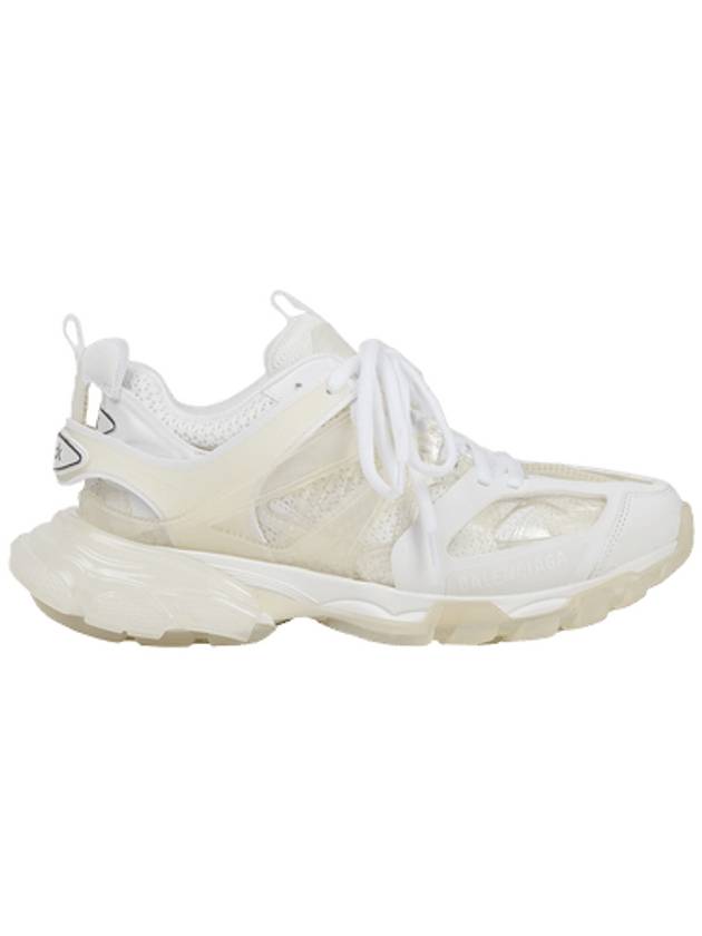 Luxury Balenciaga Trending 2026 Track Clear Sole Low Top Sneakers White