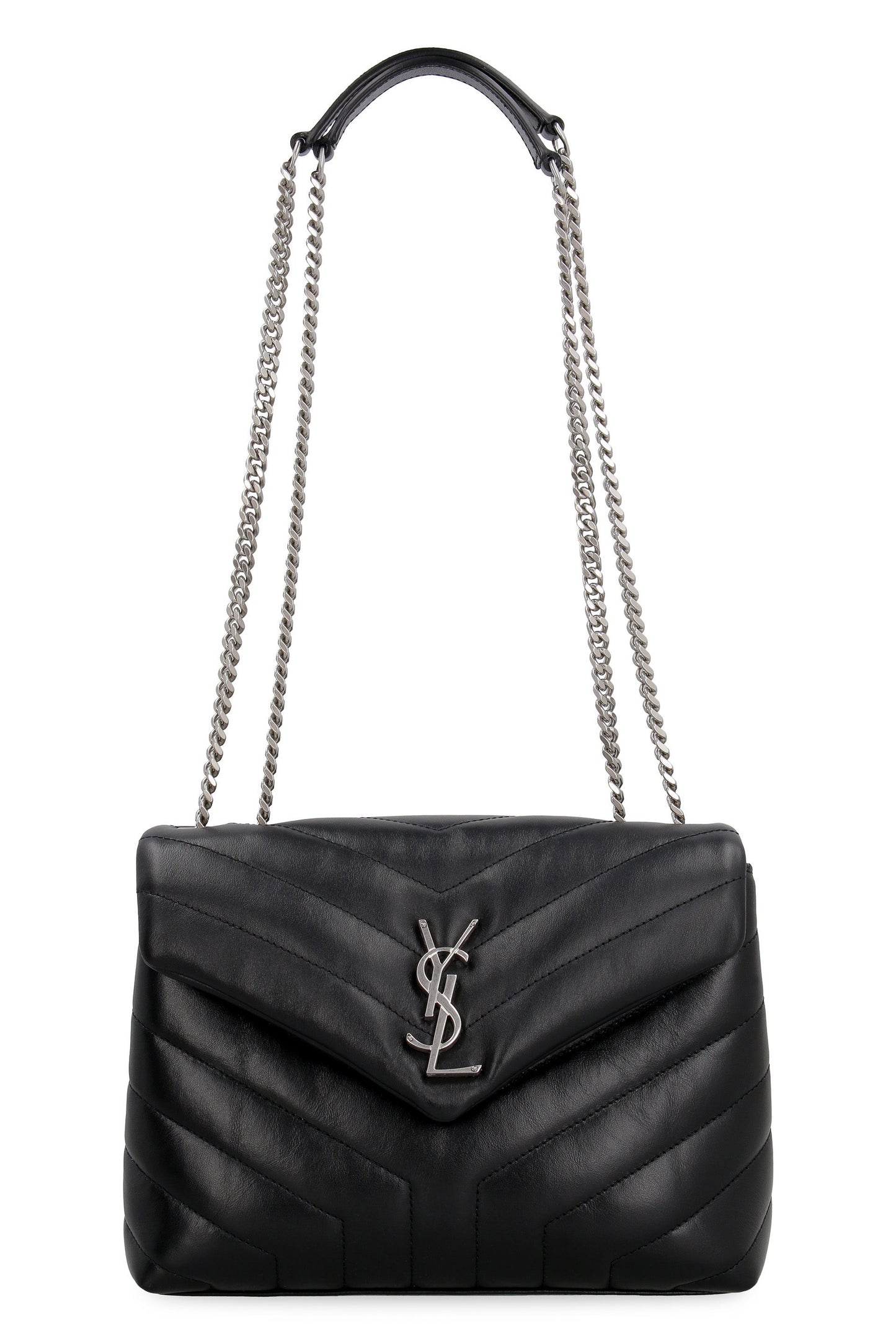 Luxury Saint Laurent Trending 2025 Women's Loulou Small Bag in Neronero | 494699DV72610001000