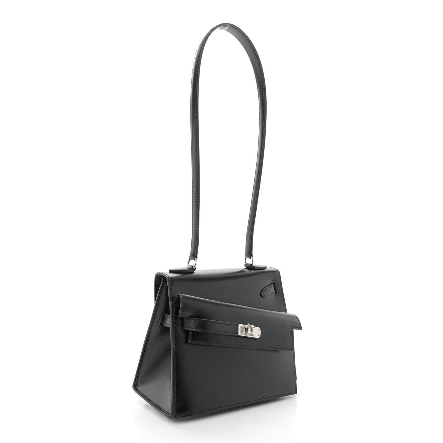 Hermes Box Kelly En Desordre Sellier 20 Black