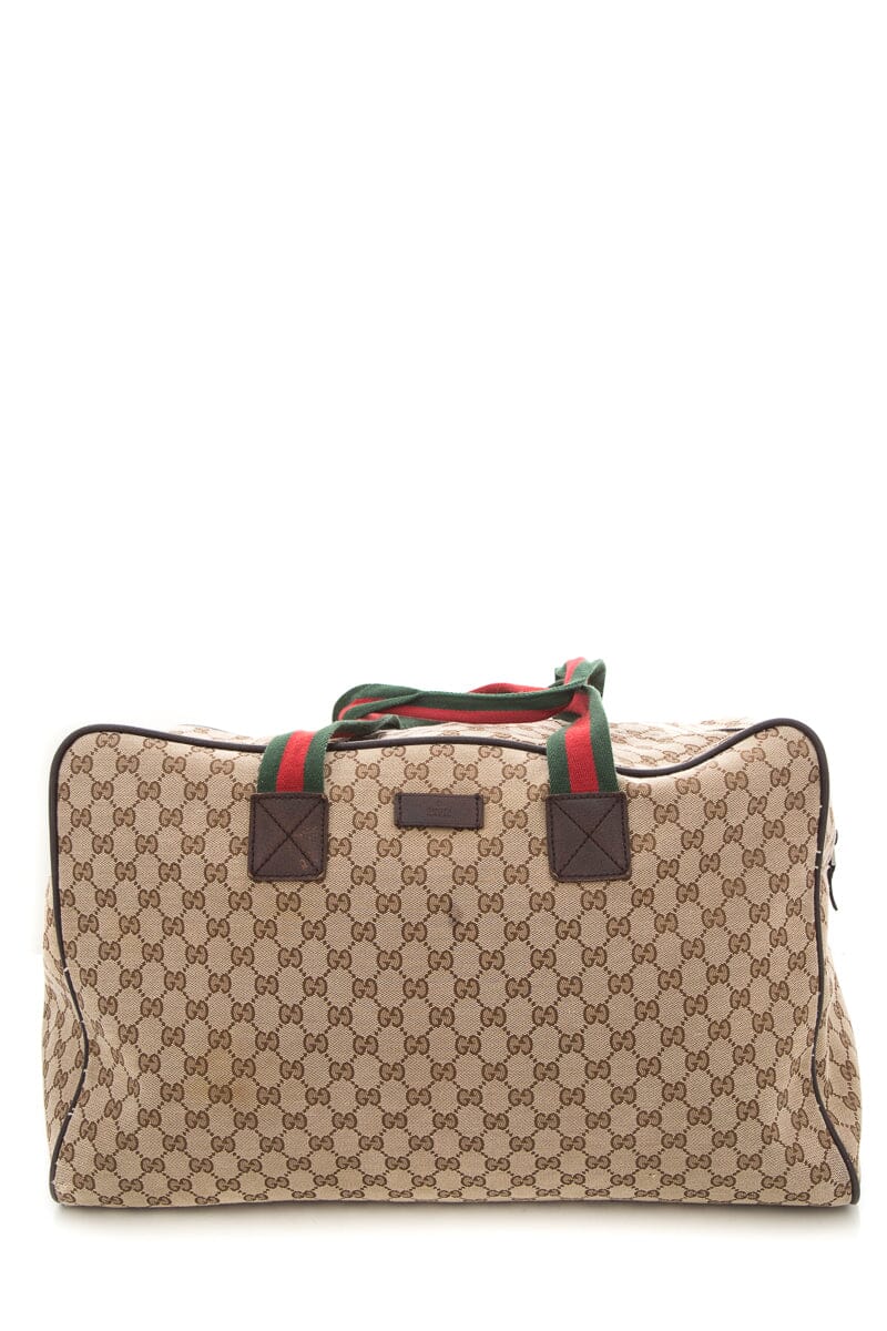 Gucci Leather Canvas Handbag Style 2