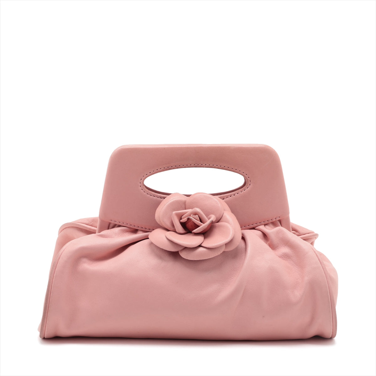 Chanel Camelia  HandBag Pink Gold  8th