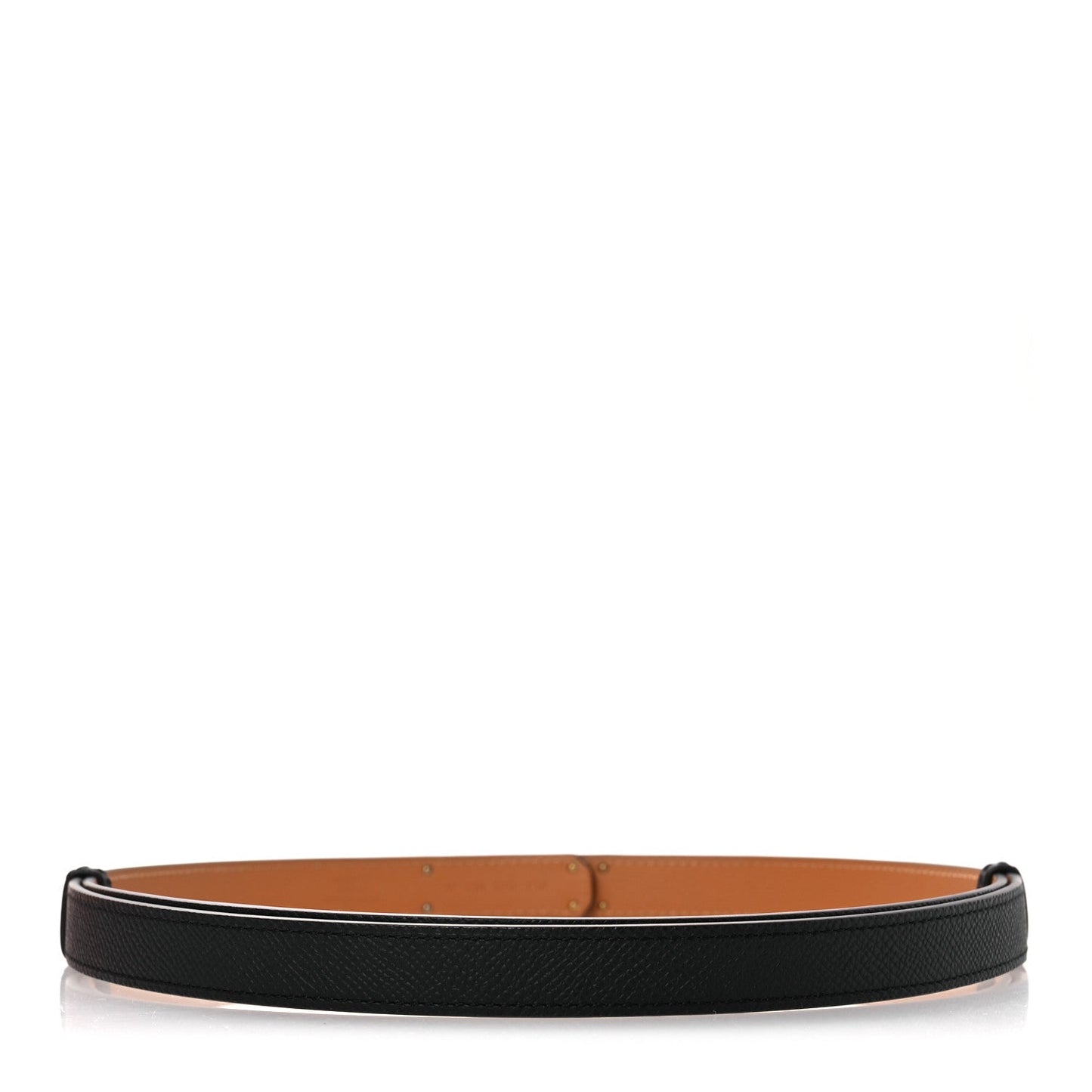 Hermes Epsom Kelly Belt Black