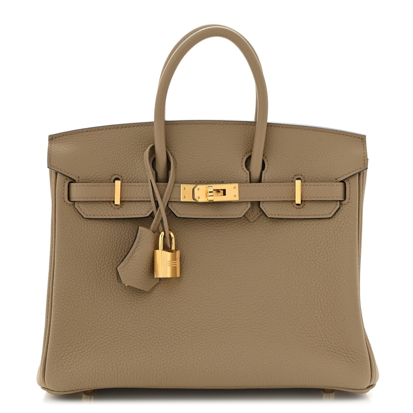 Hermes Togo Birkin 25 Beige Marfa