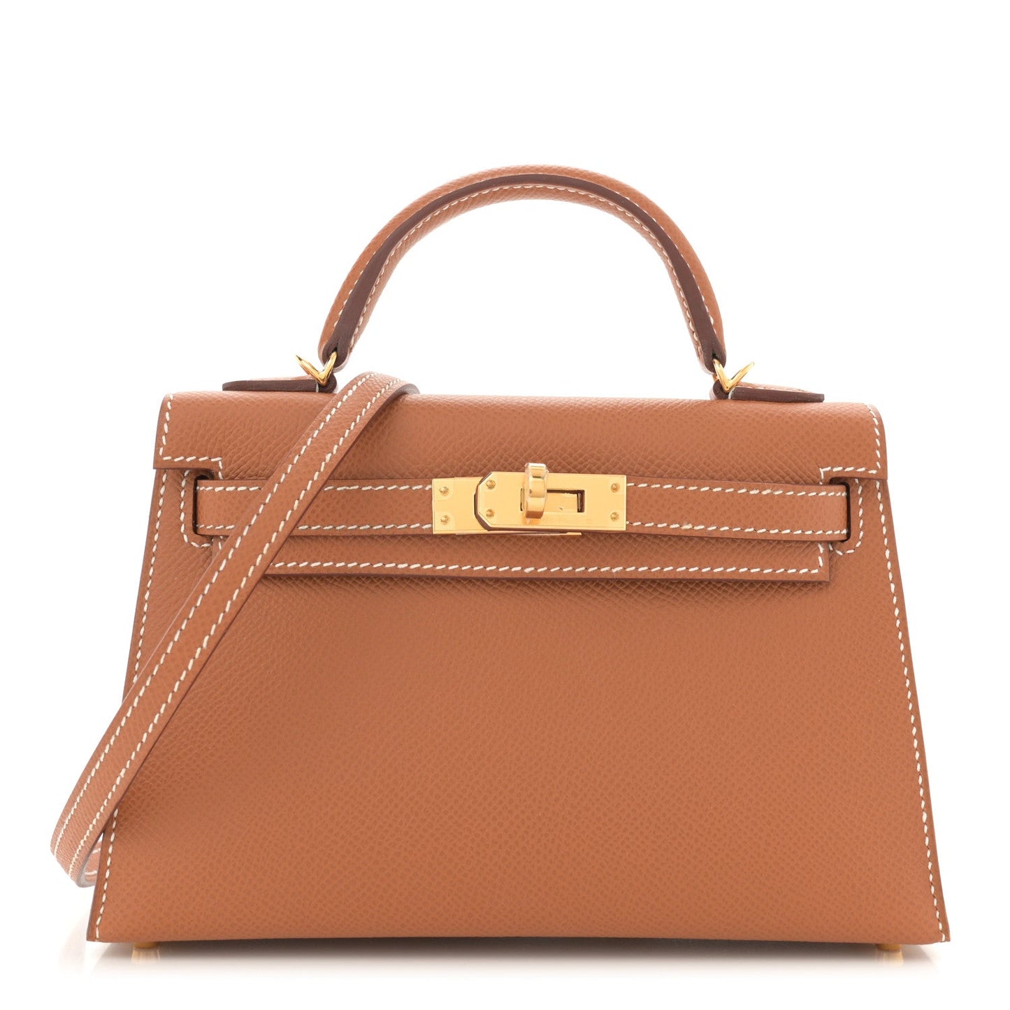 Hermes Epsom Mini Kelly Sellier 20 Gold