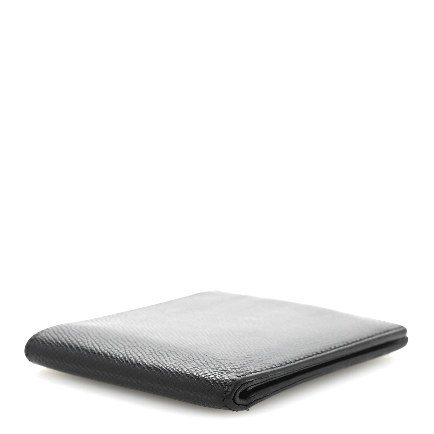 Hermes Epsom Citizen Twill Compact Wallet Black