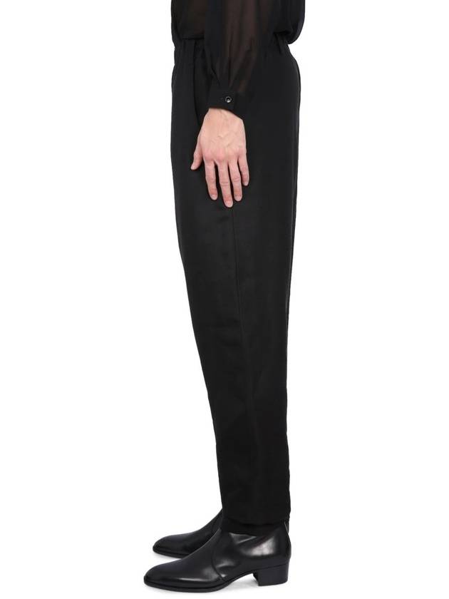 Luxury Saint Laurent Trending 2025 23 ss Viscose Trousers 717375Y1G681000 B0020169836