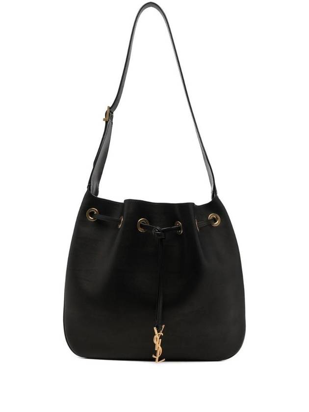 Luxury Saint Laurent Trending 2025 Paris 7 Medium Soft Leather Shoulder Bag Black