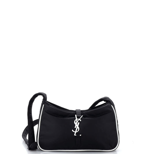 Luxury Saint Laurent Trending 2025 Le 5 a 7 Hobo Nylon Small