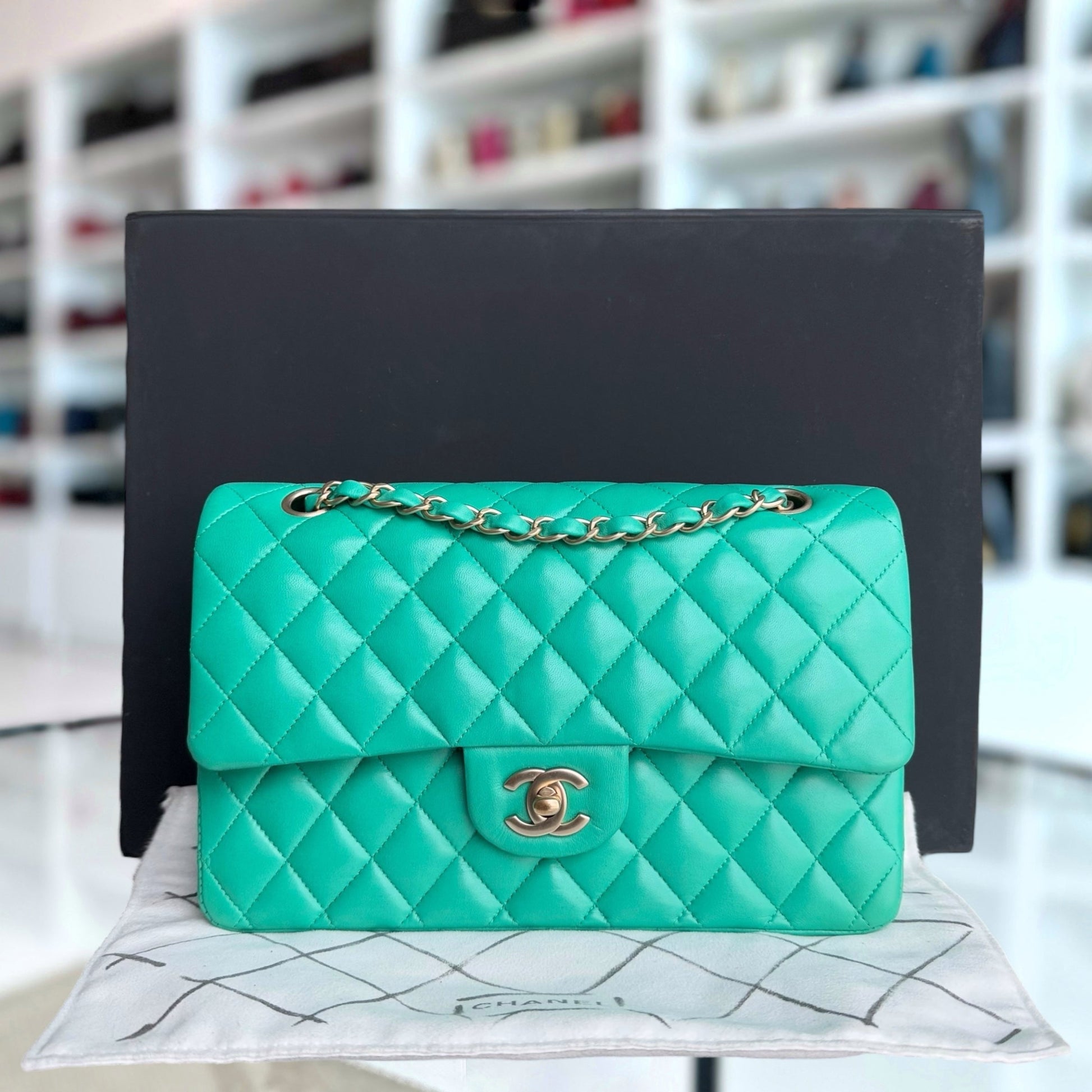 Chanel Classic Flap Medium Shoulder Bag - EworeBags