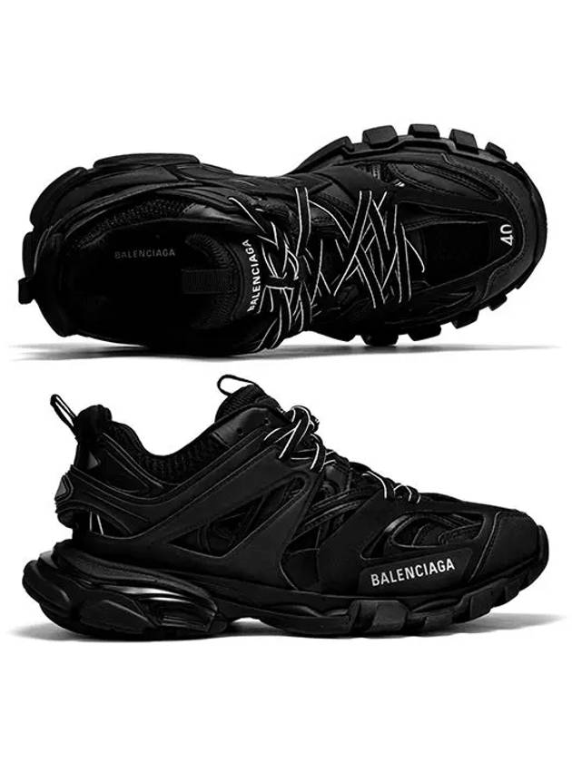 Luxury Balenciaga Trending 2026 Track Low Top Sneakers Black