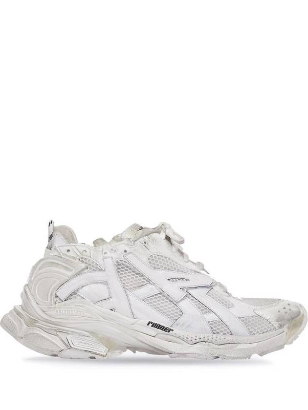 Luxury Balenciaga Trending 2026 Runner Low Top Sneakers White