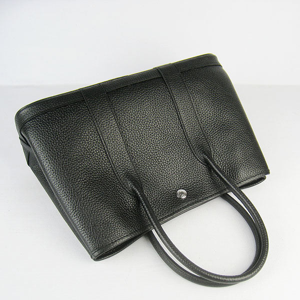Luxury Hermes garden party handbag H2805 black