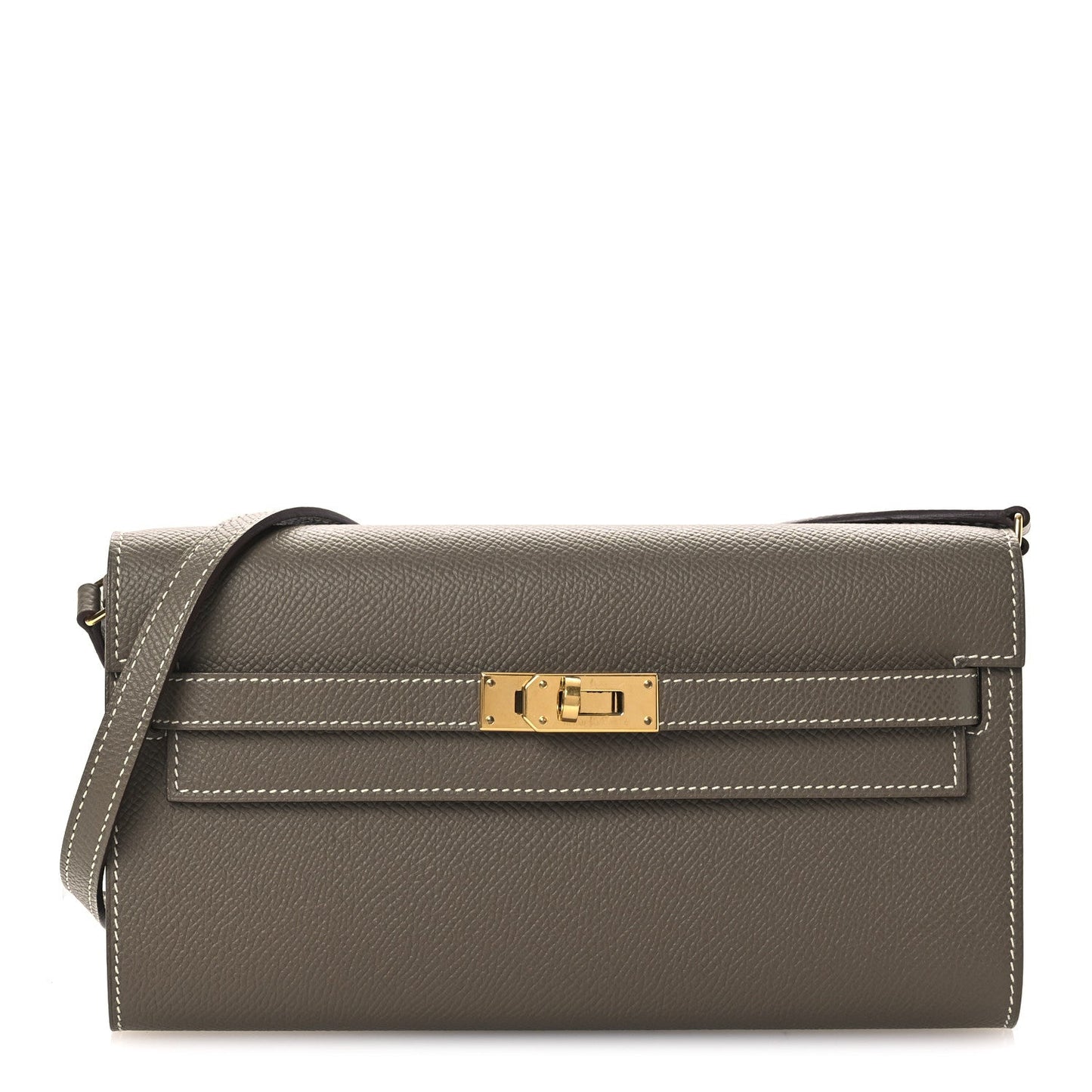 Hermes Epsom Kelly Wallet To Go Etoupe