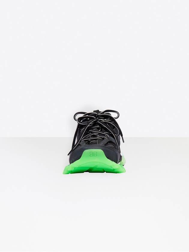 Luxury Balenciaga Trending 2026 Track Low Top Sneakers Glow Black