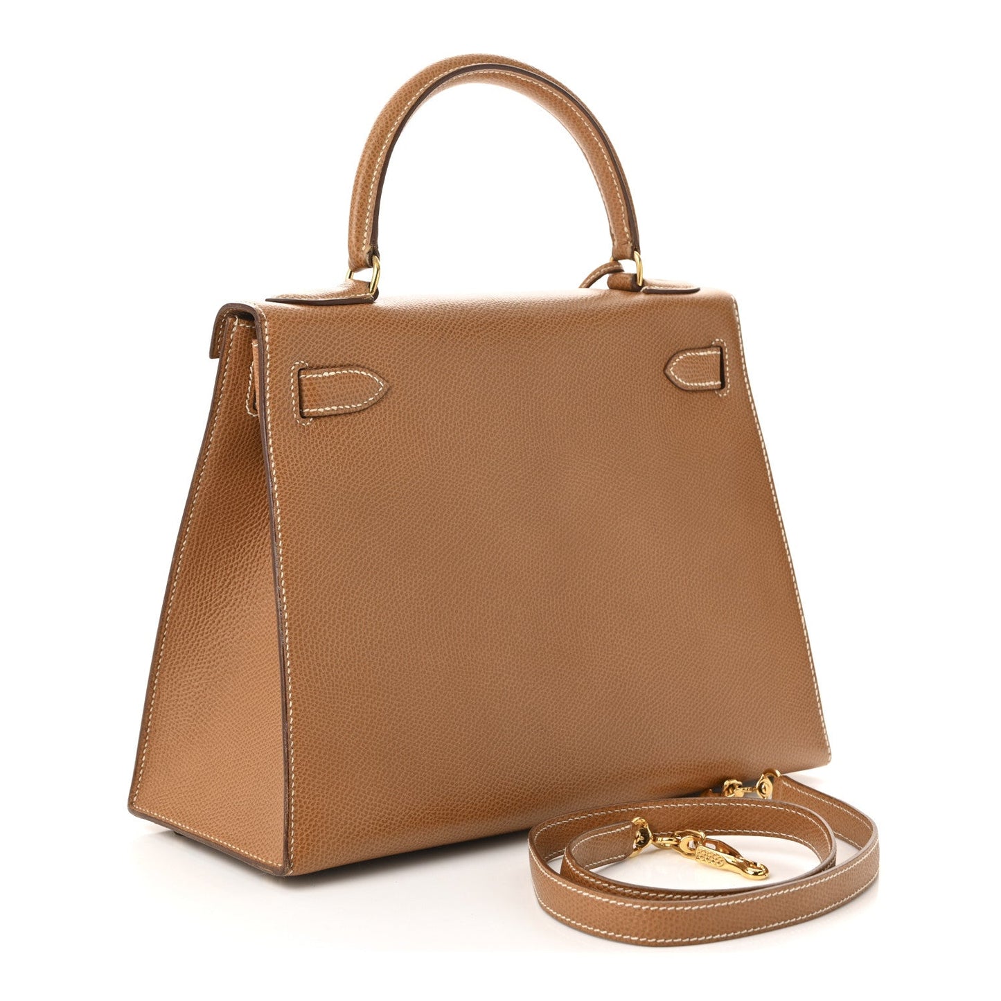 Hermes Courchevel Kelly Sellier 28 Gold