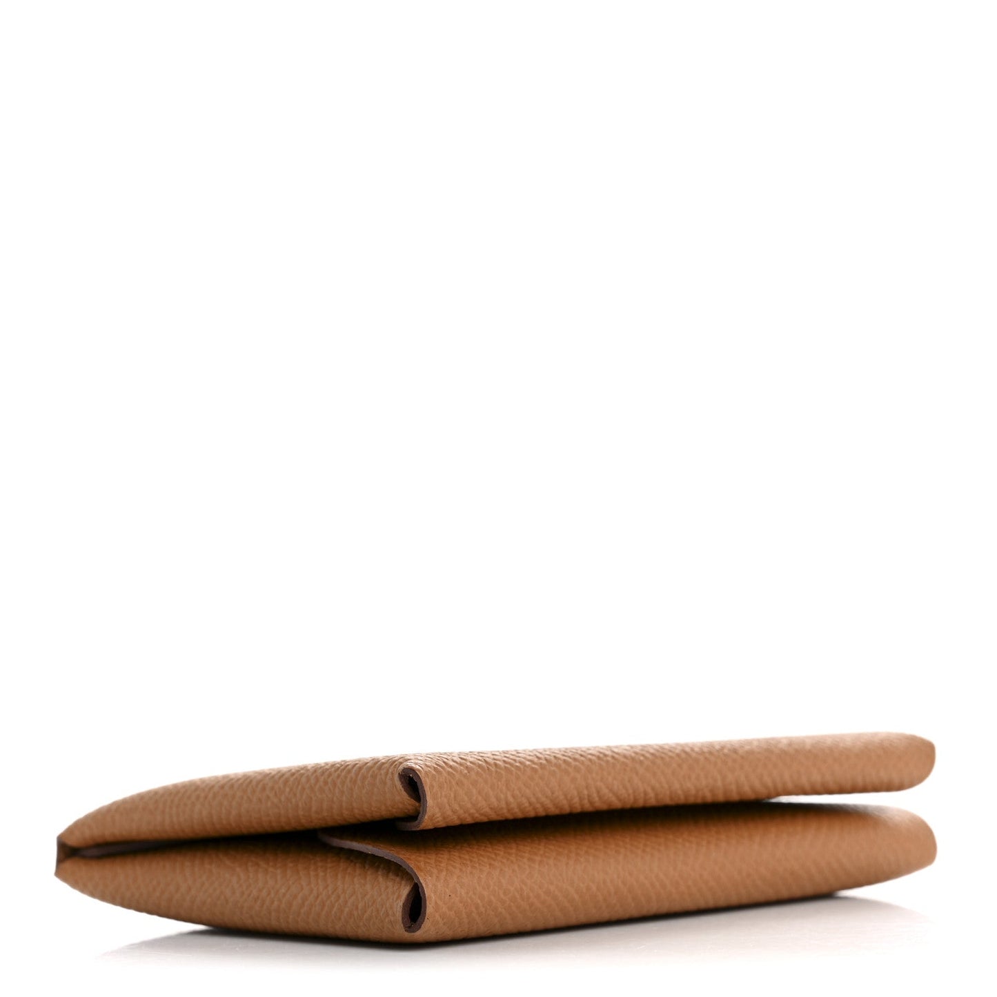 Hermes Epsom Calvi Duo Card Case Gold
