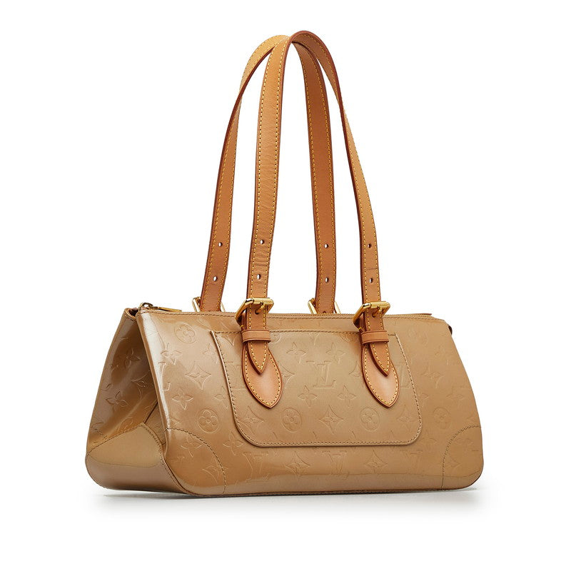 Louis Vuitton Monogram Verney Rosewood Avenue M93509 Nozzet Beige Patent Leather Louis Vuitton