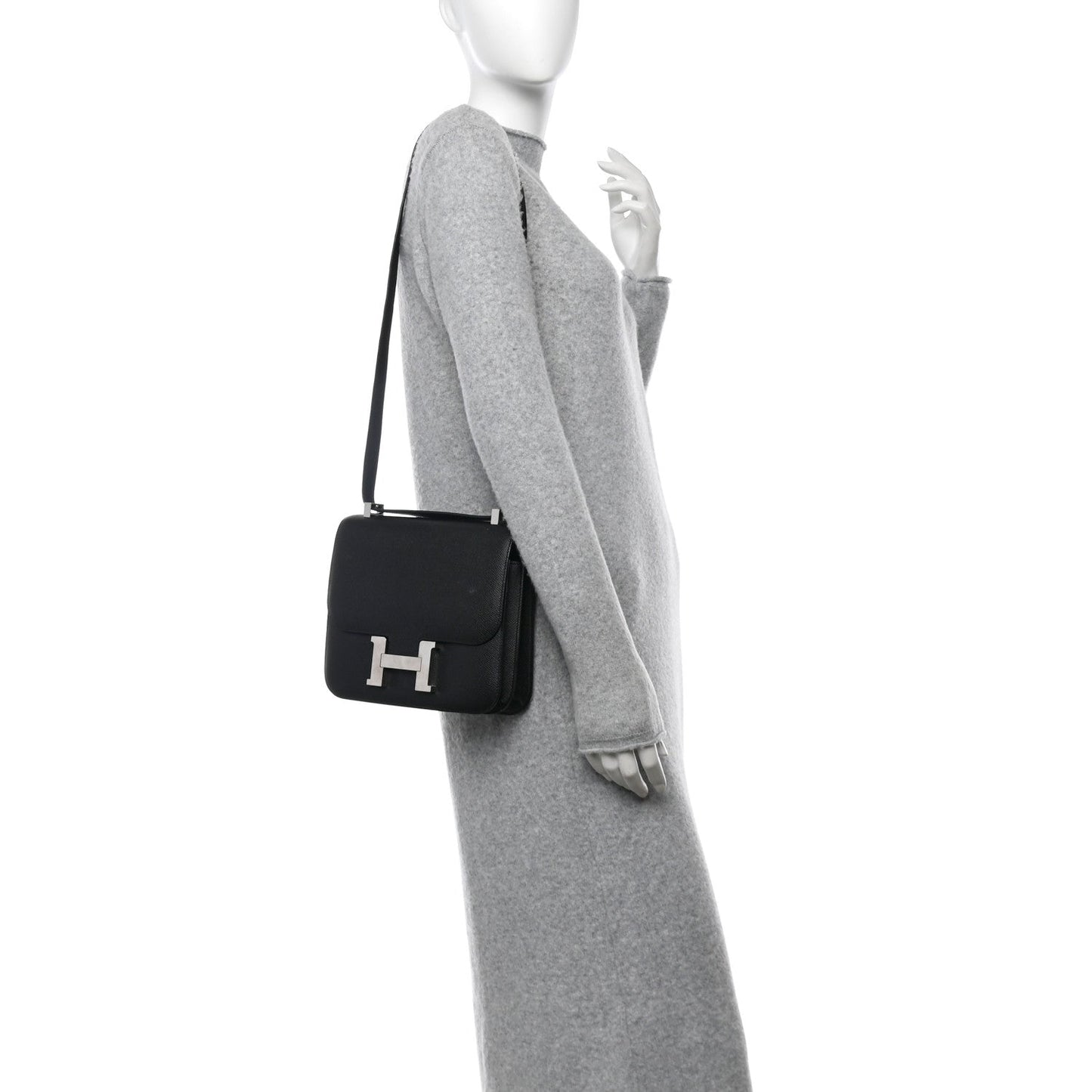 Hermes Epsom Constance 24 Black