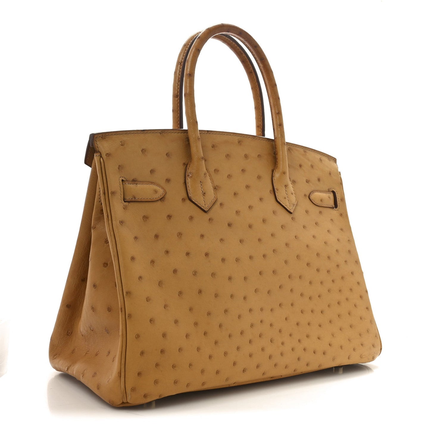 Hermes Ostrich Birkin 30 Gold