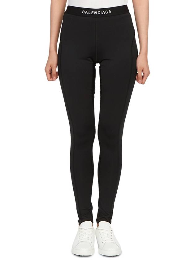 Luxury Balenciaga Trending 2026 Athletic Leggings Pans Black