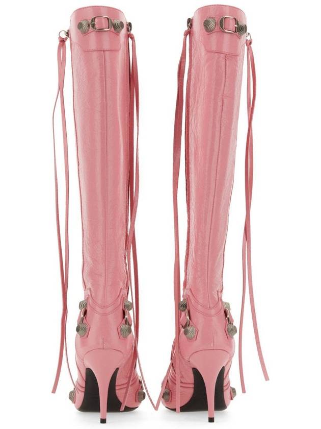 Luxury Balenciaga Trending 2026 cagolian long boots pink