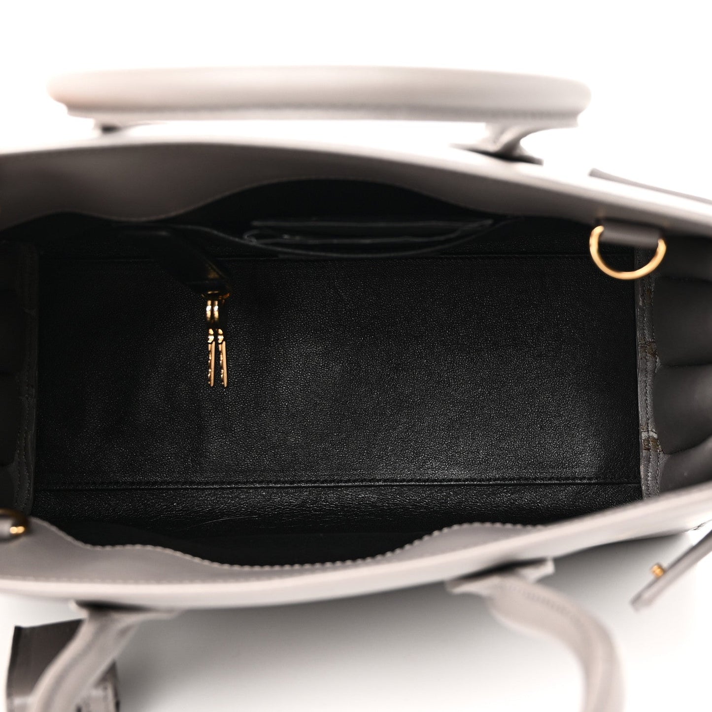 Saint Laurent Calfskin Baby Sac De Jour Fog