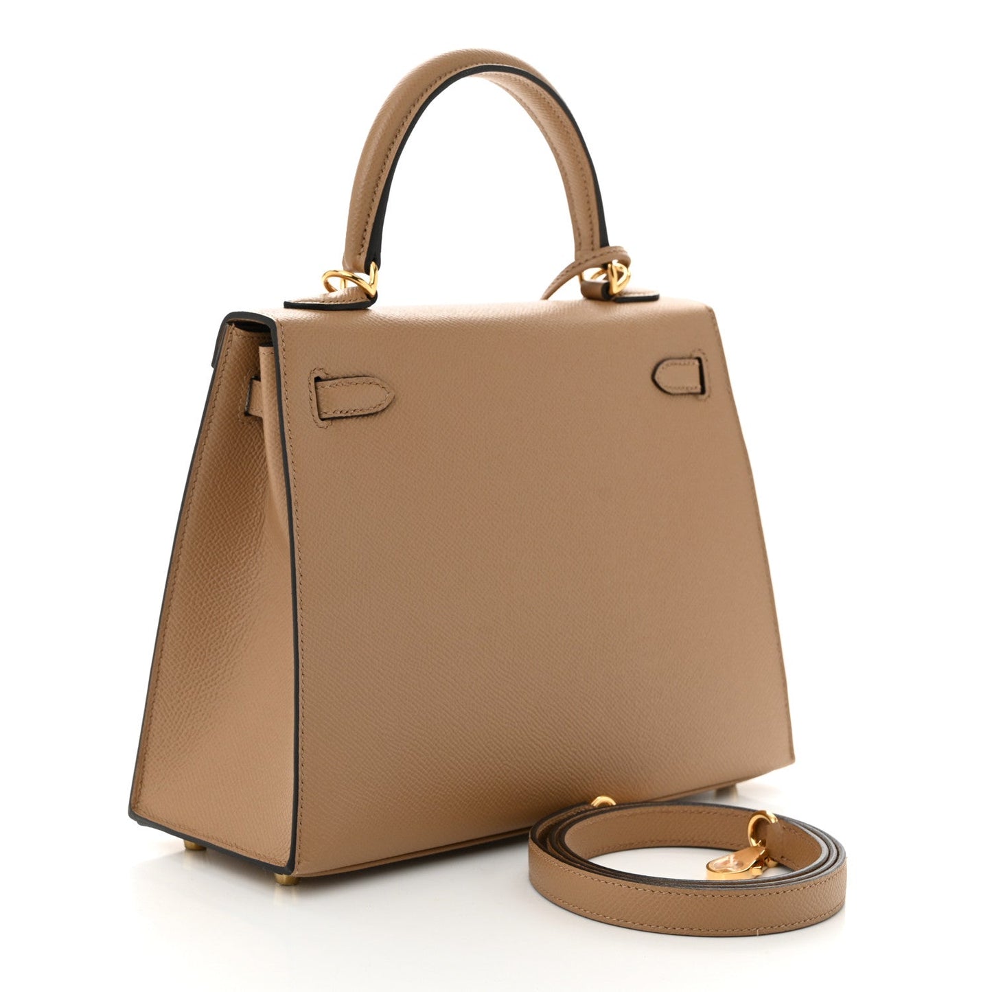 Hermes Epsom Kelly Sellier 25 Chai