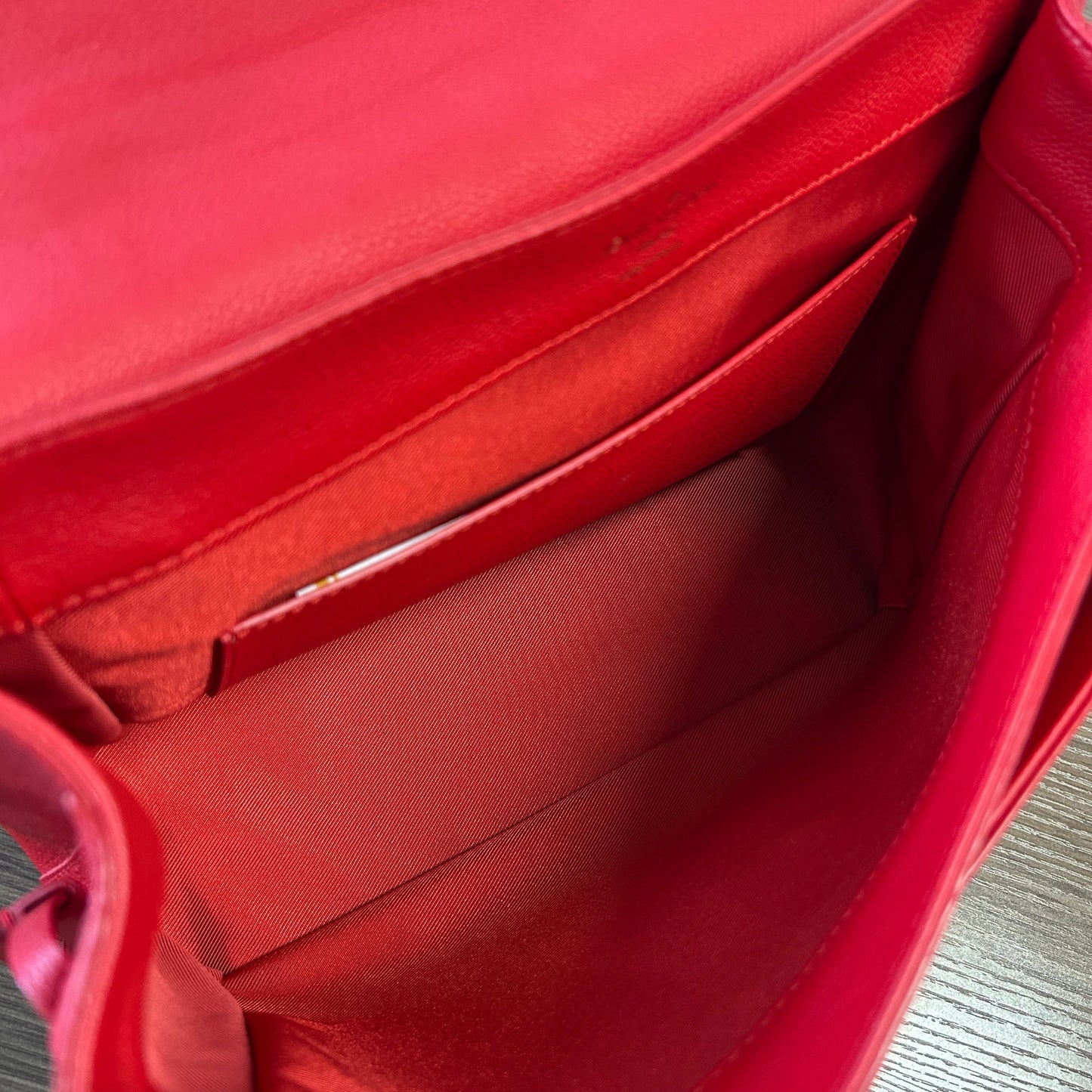 Louis Vuitton Handbag Refined Red Leather LB122160