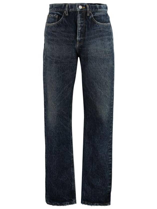 Luxury Balenciaga Trending 2026 Men's Relaxed Jeans Navy