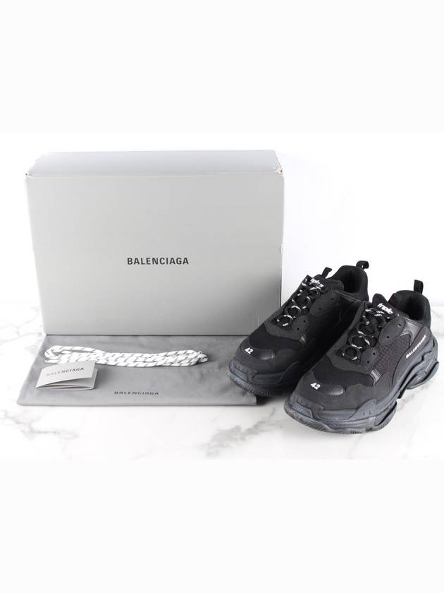 Luxury Balenciaga Trending 2026 Triple S Black 42 Domestic 270