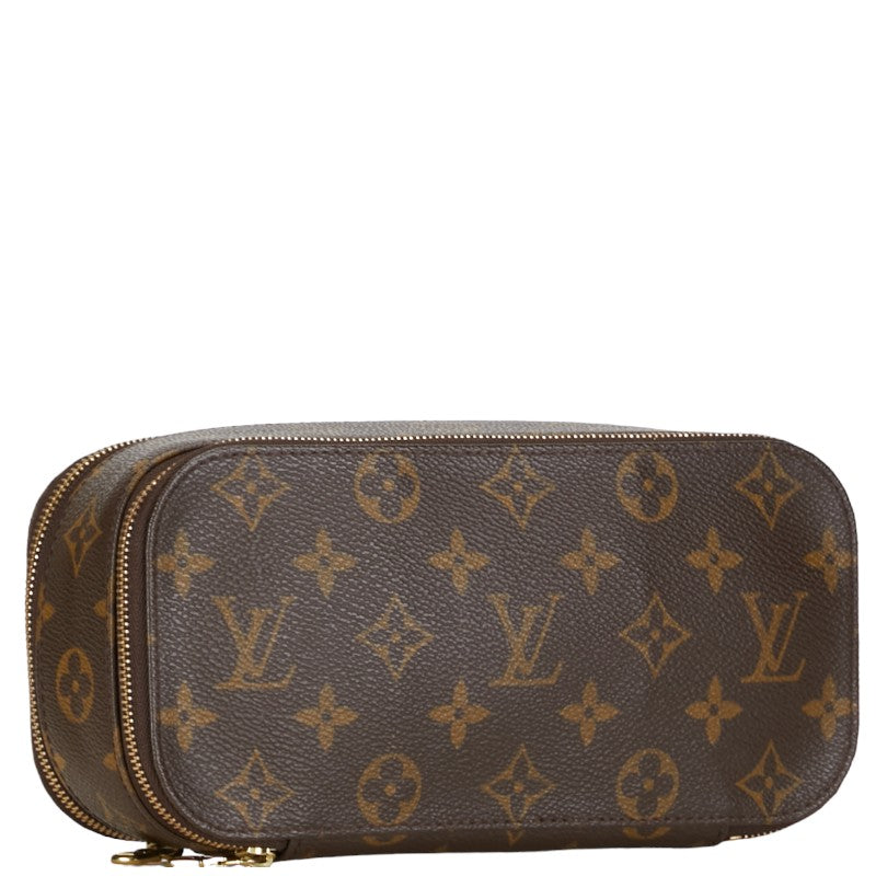 Louis Vuitton Monogram Truss Brush GM Pouch Pouch M47505 Brown PVC Louis Vuitton