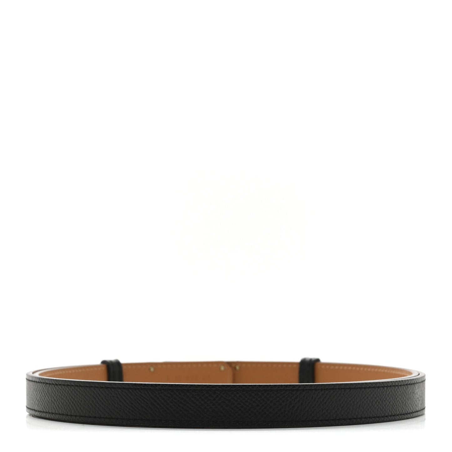 Hermes Epsom Kelly Belt Black