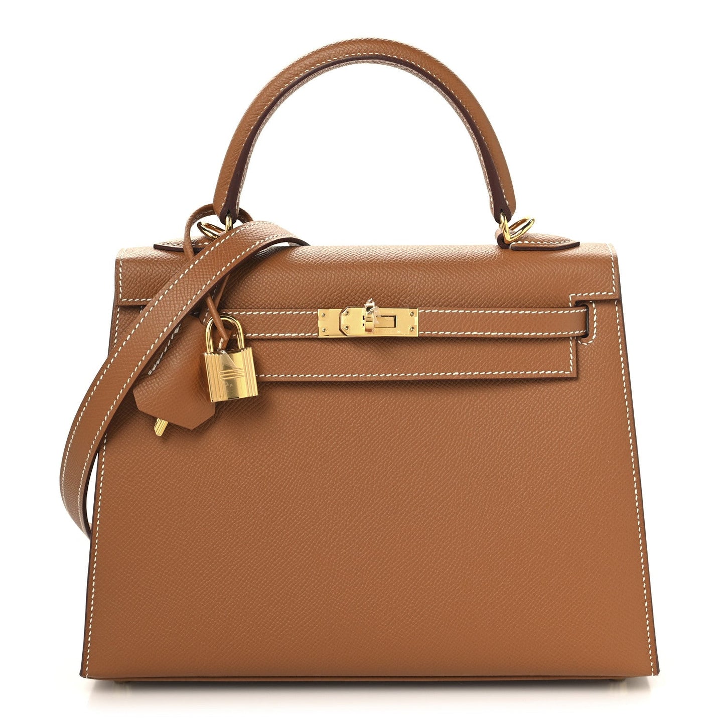 Hermes Epsom Kelly Sellier 25 Gold