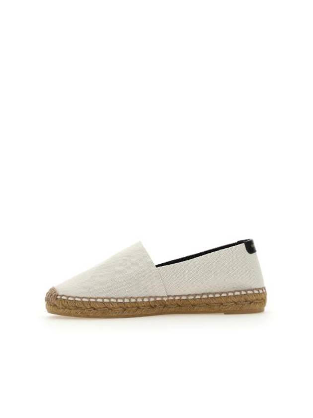 Luxury Saint Laurent Trending 2025 Women's Monogram Canvas Espadrilles Beige