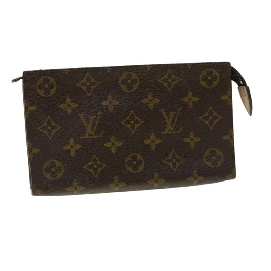 LOUIS VUITTON Monogram Pochette Compact Tool Pouch M51970 LV Auth ac1266