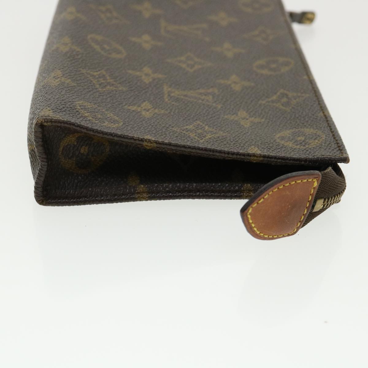 LOUIS VUITTON Monogram Pochette Compact Tool Pouch M51970 LV Auth ac1266
