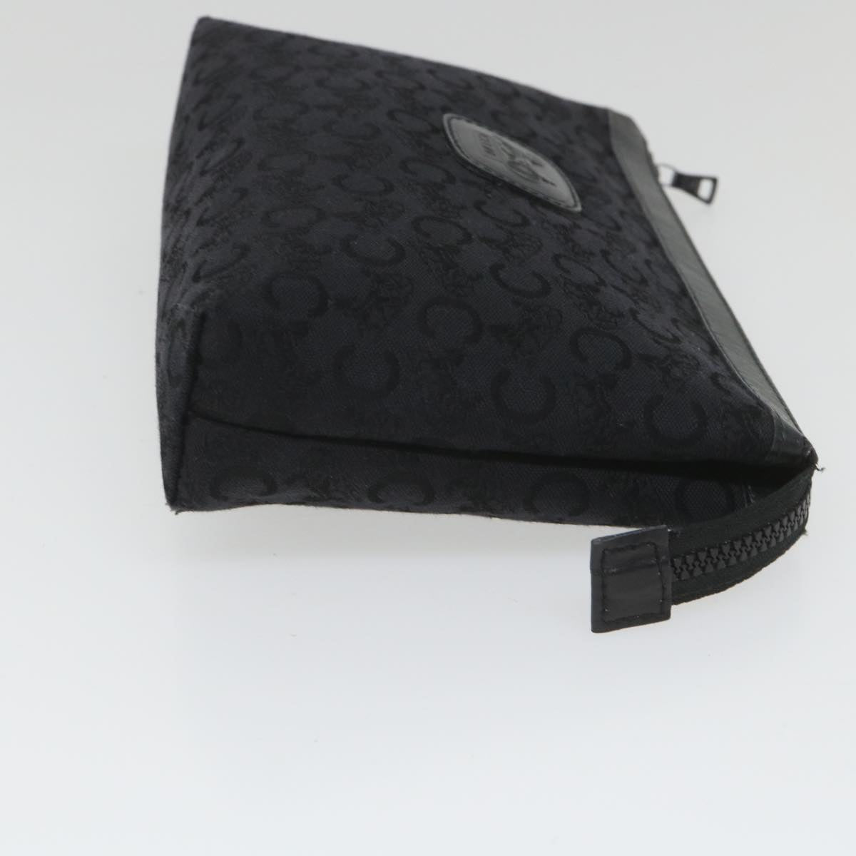 Luxury CELINE C Macadam Canvas Pouch Black  ac2399