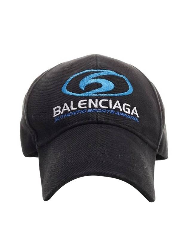 Luxury Balenciaga Trending 2026 Embroided Logo Ball Cap Black