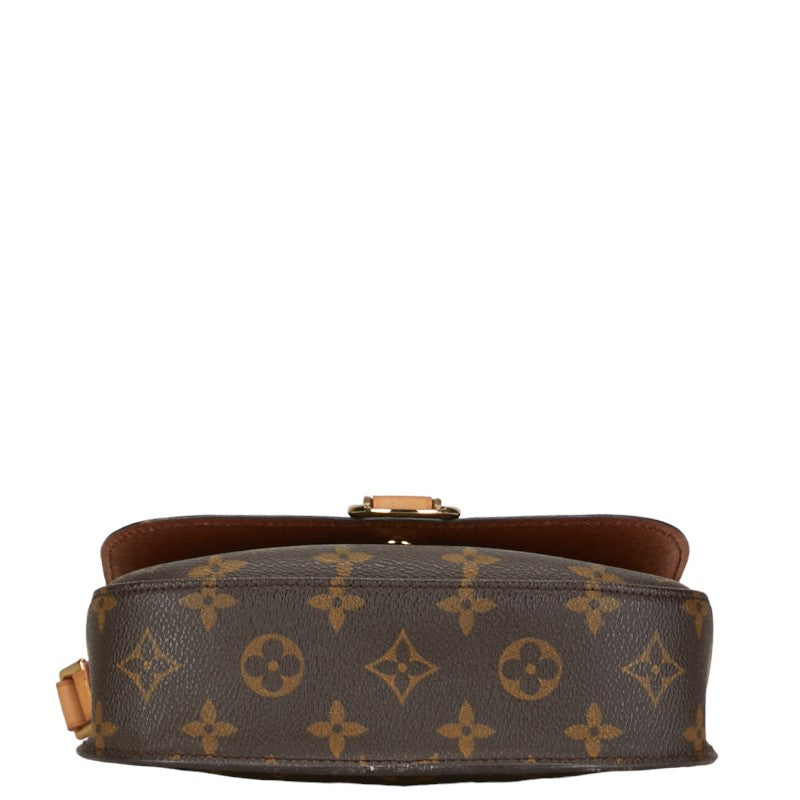 Louis Vuitton Monogram Sankru Shoulder Bag M51243 Brown PVC Leather Louis Vuitton