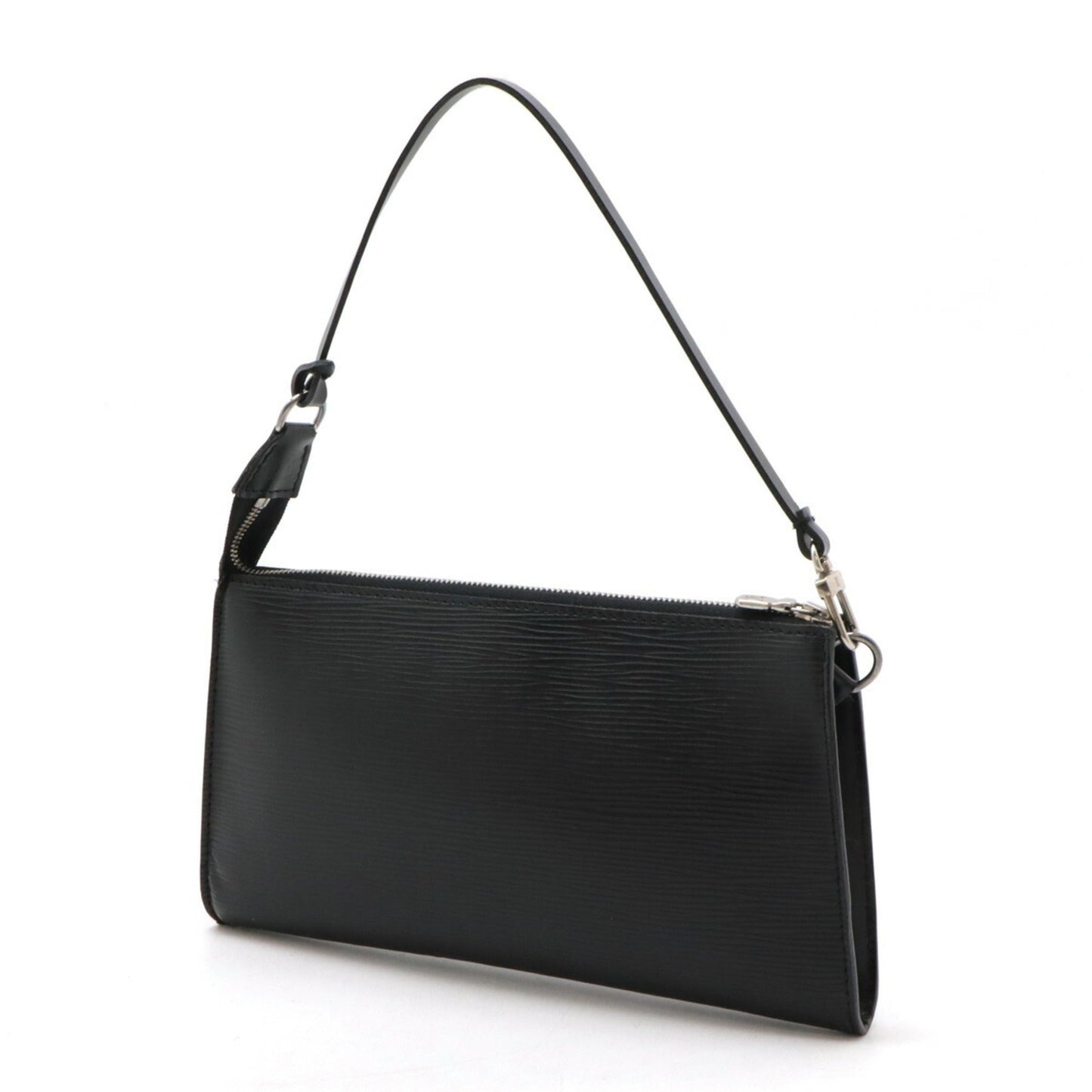 Louis Vuitton Noir Epi Leather Handbag Pochette Pouch