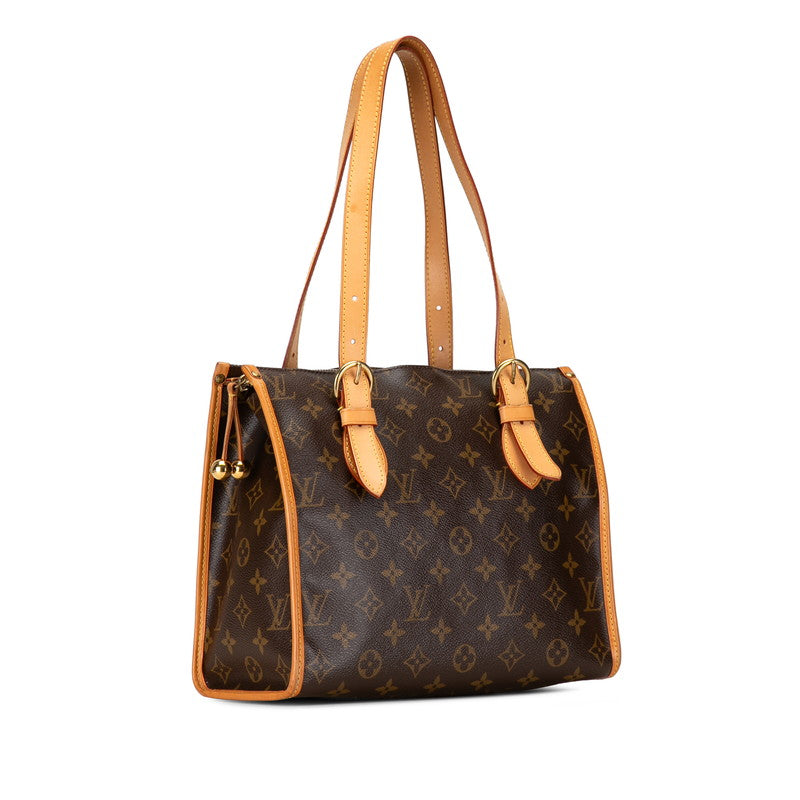 Louis Vuitton Monogram Popincourt Handbag M40007 Brown PVC Leather Louis Vuitton
