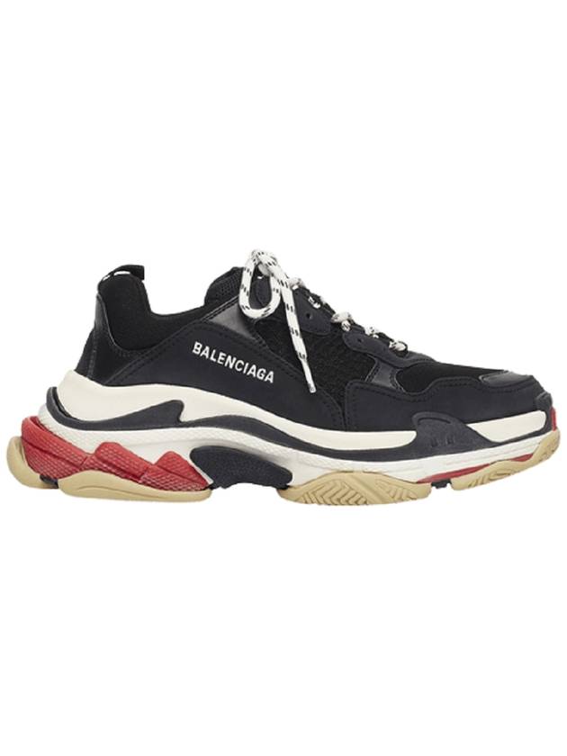 Luxury Balenciaga Trending 2026 Triple S Low Top Sneakers Black